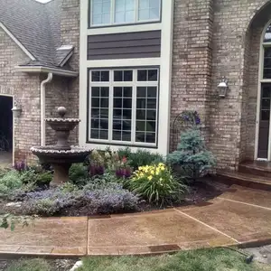 Decorative Concrete Entrance Walkway Burnsville MN