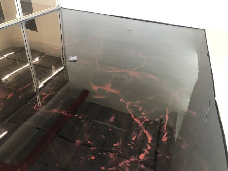 Metallic Epoxy Flooring for Custom Interior Concrete